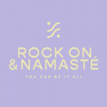 rock on and namaste logo